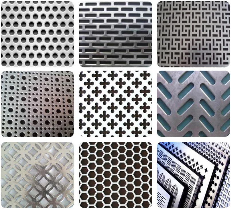 Perforated metal sheet