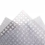 Perforated metal sheet