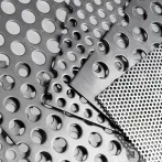 Perforated metal sheet