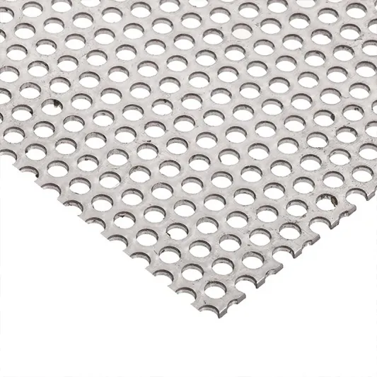 Perforated metal sheet