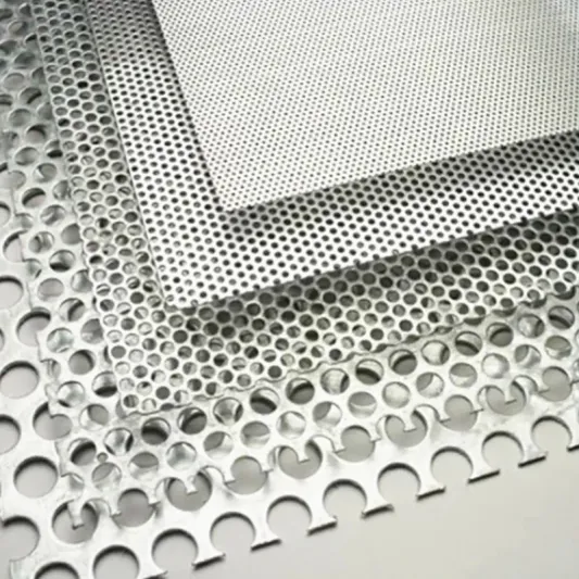 Perforated metal sheet