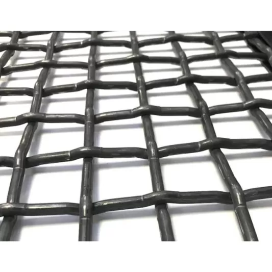 Quarry/Mining Carbon Steel Crimped Wire Mesh