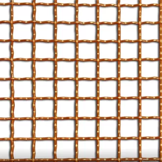 Copper/Brass Crimped Wire Mesh