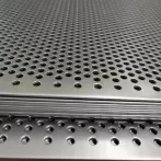 Round hole perforated metal